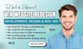 wix website design, redesign wix website redesign wix development, wix redesign