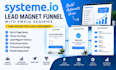 build a systeme io lead magnet funnel with email sequence