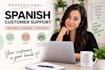 provide professional customer support in spanish