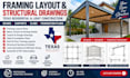 do framing layout structural drawings texas beam carport slabs foundation plans