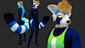 do custom vrchat avatar, furry avatar, nsfw avatar and 3d vtuber model