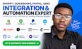 shopify quickbook paypal xero zapier typeform clickfunnels mailchimp integration