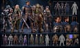 create 3d game characters, npcs and character models