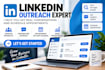 manual linkedin outreach, connections request, appointment setting