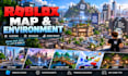 build custom roblox map roblox game environment 3d environment in roblox studio