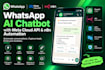 build whatsapp ai chatbot with meta cloud API, n8n automation, CRM integrations