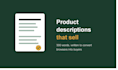 write a compelling 300 word product description that sells