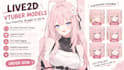 design and rig anime live2d vtuber model 2d vtuber model live 2d vtuber