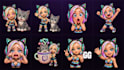 design custom 3d chibi emotes of your character