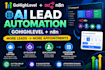 build n8n gohighlevel ai automation for lead conversion