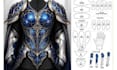 design eva foam cosplay armor, sewing patterns, 3d cosplay models