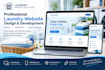 design a cleaning laundromat website, house cleaning, laundry website