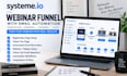 build a systeme io webinar funnel with email automation