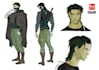 draw a character concept design