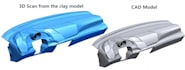 do reverse engeenering from 3d scan to solid cad model