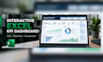 create an interactive excel dashboard and KPI report