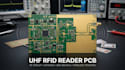 design uhf rfid reader pcb antenna rf circuit and wireless tracking hardware pcb