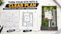 render architectural site plan, floor plan, site layout and project drawings