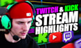 edit stream vods into youtube highlights with free thumbnail