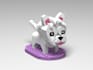 do custom lego design 3d lego pet model,moc lego dog,set using in bricklink