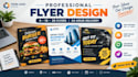 design modern editable flyer in 24 hours