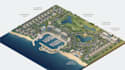 create luxury property maps, real estate masterplans, and community development