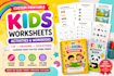 quickly create custom preschool printable worksheets and learning activities