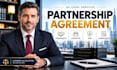 draft a legally binding UK partnership contract for your business