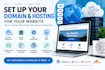 set up your domain and hosting for your website
