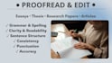 proofread your essays, thesis, research papers and articles