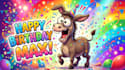 create a funny personalized birthday video