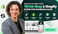 setup tiktok shop, shopify store setup, product sync, dropshipping, listing