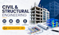 do civil engineering plans structural design architectural  and mep plans