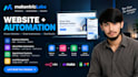 build a professional website with business automation
