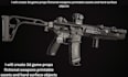 create 3d printable game assets, 3d gun, game weapons, and 3d game accessories
