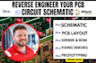 reverse engineer your pcb into schematic and gerber file,audio pcb, wearable pcb