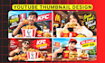 design a professional youtube thumbnail, thumbnail design, gaming thumbnail