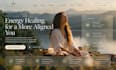 design squarespace reiki healer crystal healing coaching website