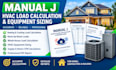 do manual j hvac load calculation and equipment sizing