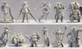 create custom 3d printable character figures, toys, action figures and stl model