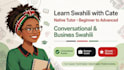 teach you fluent swahili language with personalized lessons