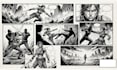 create custom comic book art, comic illustration, manga panels and character art