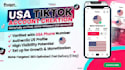 create tik tok,snapchat account