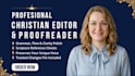 edit and proofread your christian devotional, book or manuscript