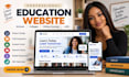 educational website elearning website online course website school website lms
