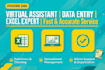 be your expert virtual assistant for data entry and excel