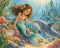 create wonderful mermaid childrens book illustrations
