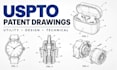 create uspto patent drawings, utility and design patent illustrations