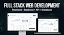 develop a full stack website