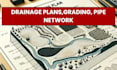 design stormwater drainage plans,grading, pipe network using autocad civil 3d